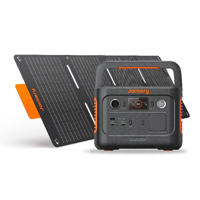 Jackery Set – Explorer 240 V2 + SolarSaga 40W Mini