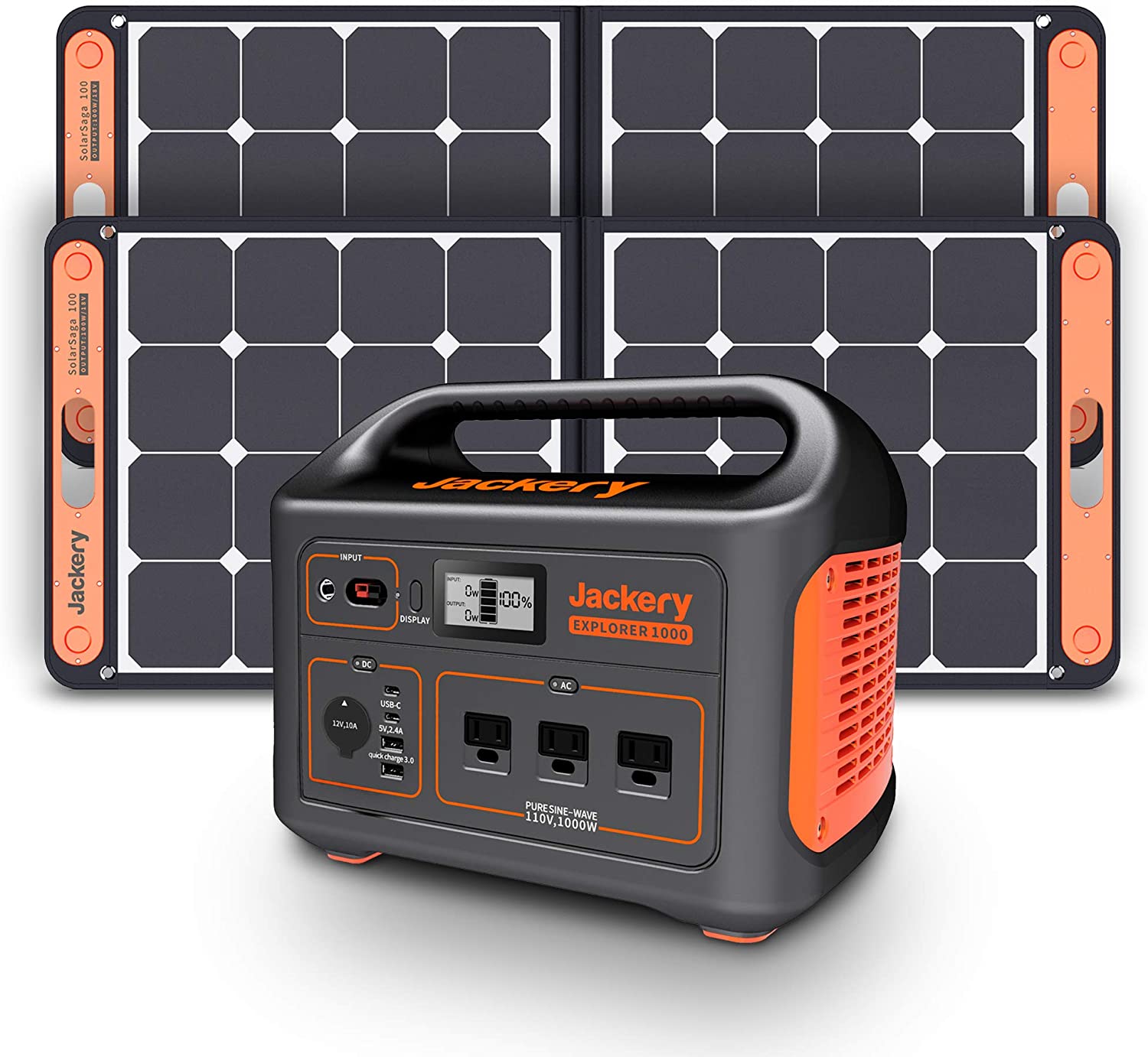 Jackery SolarSaga 100w 発電機・ポータブル電源